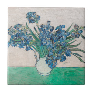 Carreau Van Gogh Iris Vase Peinture Impressionnisme