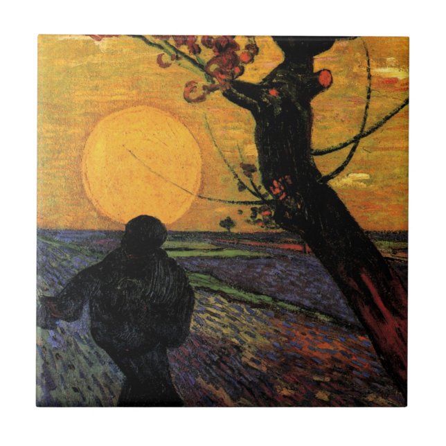 Carreau Van Gogh; Le Farman Vintage, Sower (Devant)