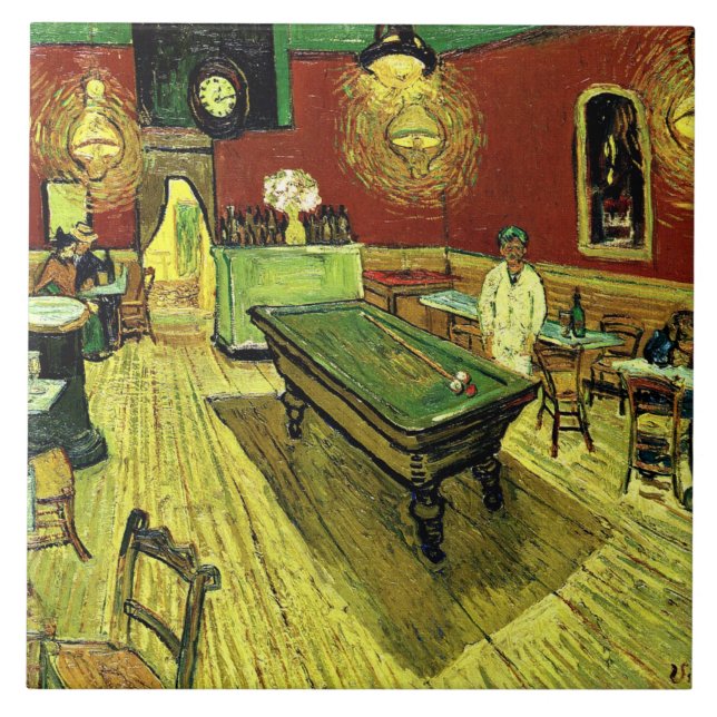 Carreau Van Gogh - Le Night Café (Devant)