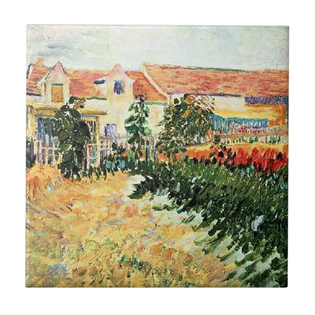Carreau Van Gogh - Maison aux Tournesols (Devant)