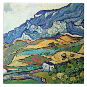 Carreau Van Gogh - Paysage des Alpilles