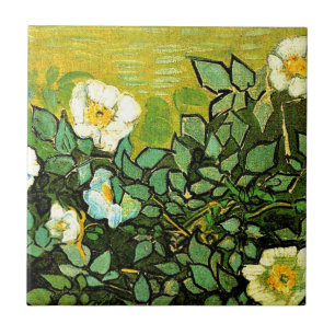 Carreau Van Gogh - Roses sauvages