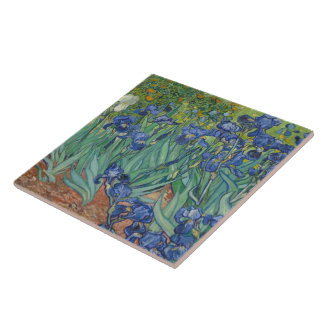 Carreau Van Gogh Vintage Irises