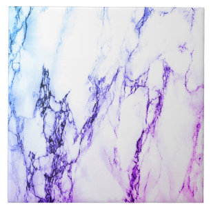 Carreau Variété de violets et de marbre à veine bleuâtre