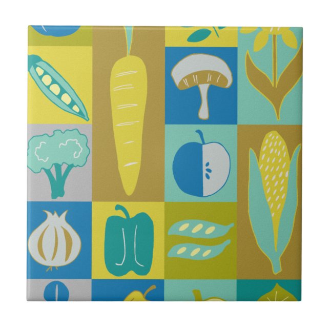 Carreau Veggie Blocks II (Devant)