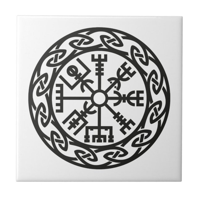 Carreau Vegvísir, Islande, le charme du voyageur, la prote (Devant)