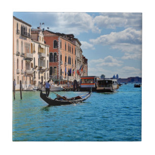 Carreau Venise Gondolas Italie Europe