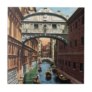 Carreau Venise vintage, le pont des soupirs