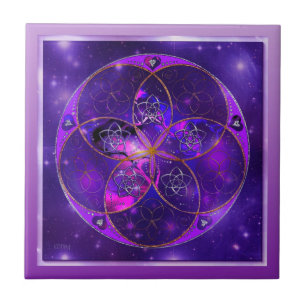 Carreau Vénus Fleur de l'amour finART Universe