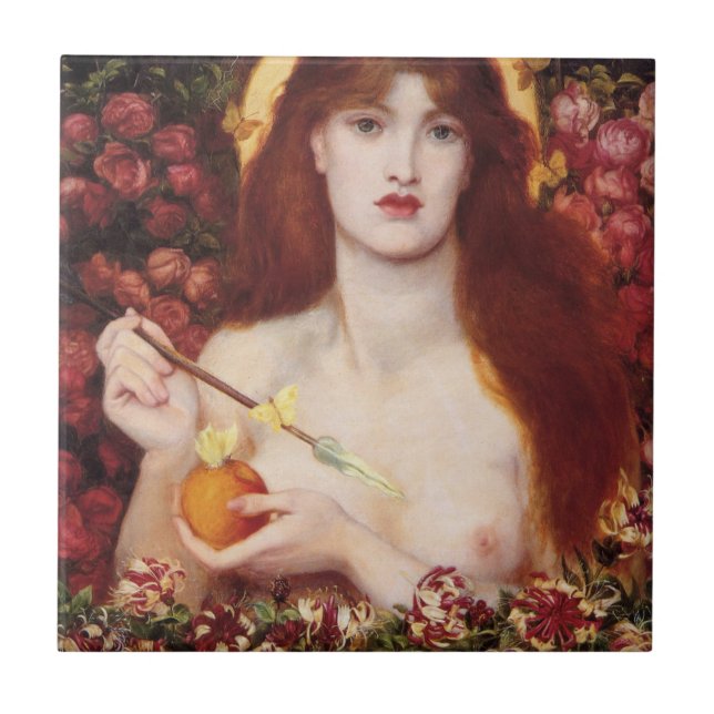 Carreau Vénus Verticordia (par Dante Gabriel Rossetti) (Devant)