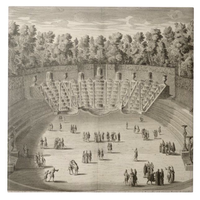 Carreau Verger de Salle du Bal, Versailles, de 'Les P (Devant)