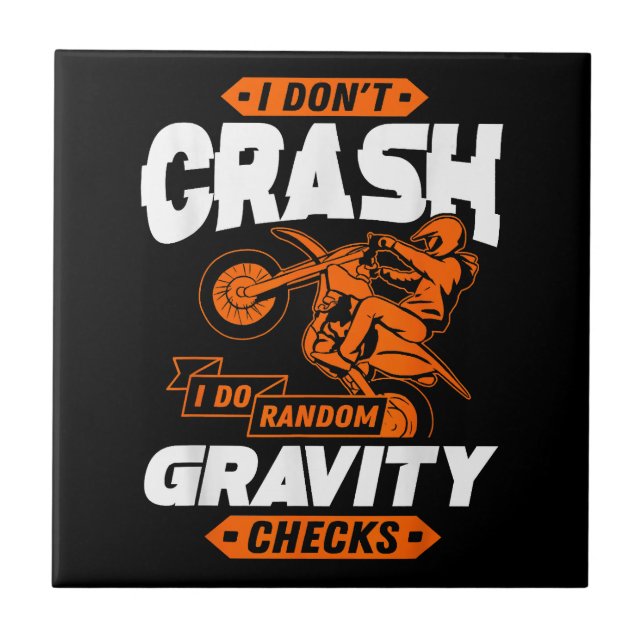 Carreau Vérifications aléatoires de gravité - Motocross et (Devant)