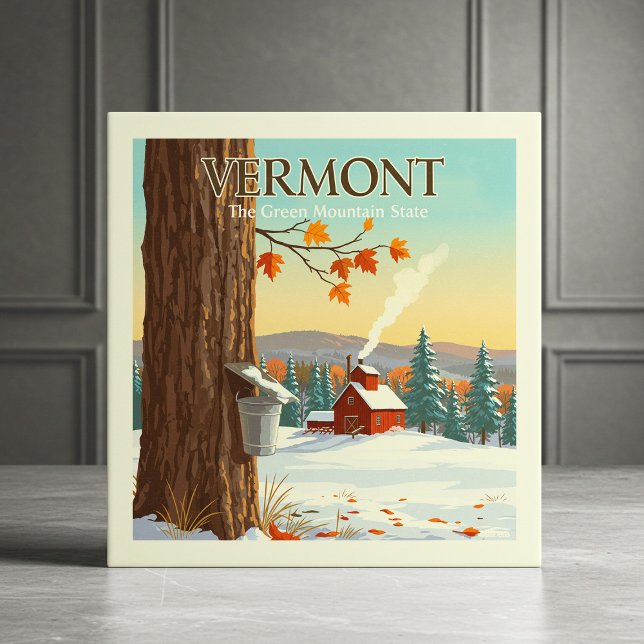 Carreau Vermont vintage (Créateur téléchargé)