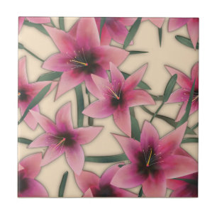 Carreau Verre, lys, tuiles