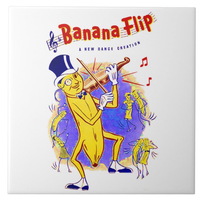 Carreau vers 1950 Banana Feuillet de musique couverture (Devant)