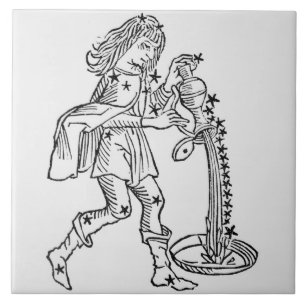 Carreau Verseau (le transporteur d'eau) une illustration