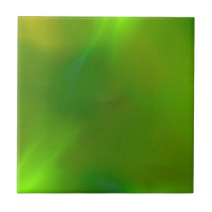 Carreau Vert de chaux miroitant brillant