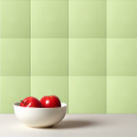 Carreau Vert miellé doux couleur uni<br><div class="desc">Design vert miel doux et couleur solide.</div>