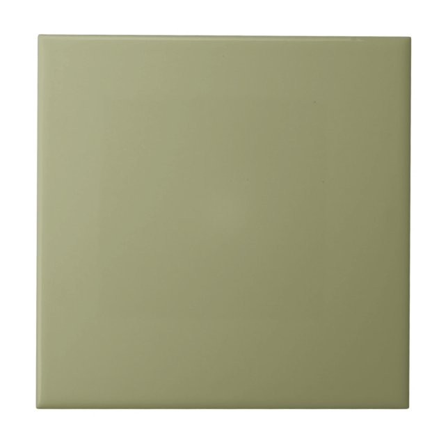 Carreau Vert Sauge Simple (Devant)