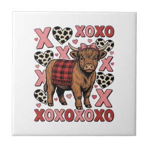 Carreau Vêtement vintage de la Saint-Valentin XOXO jolie v