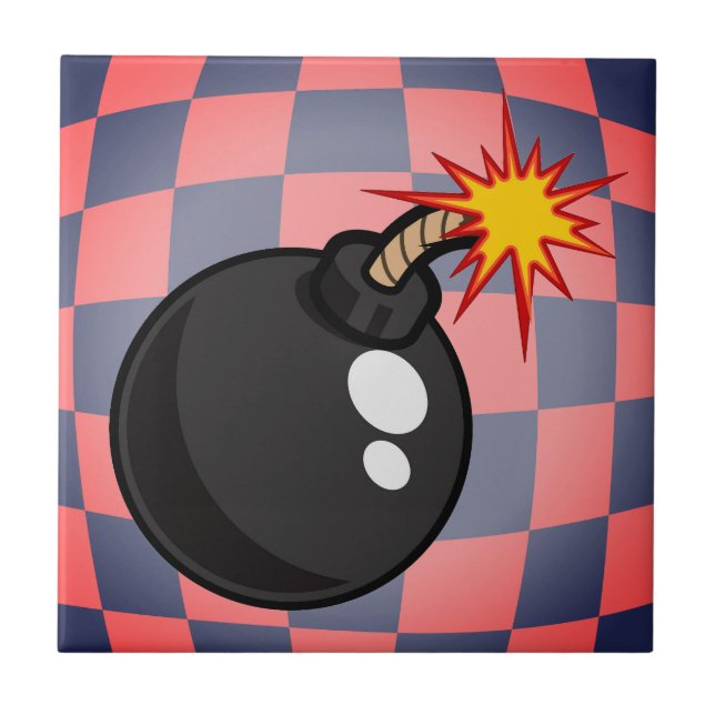 Carreau Vibes rétro - Bombe à fusibles (Devant)