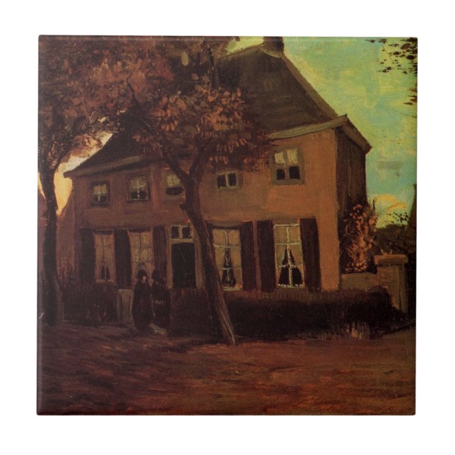 Carreau Vicarage à Nuenen par Vincent van Gogh (Devant)