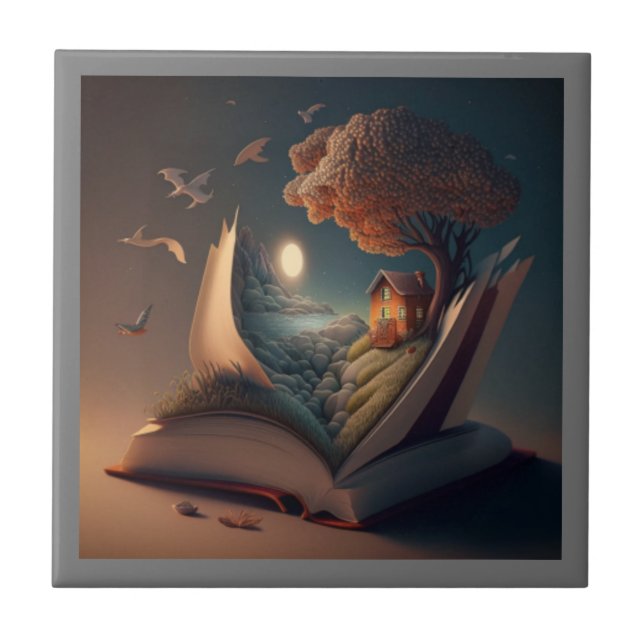 Carreau Vie d'affiche en lecture (Devant)