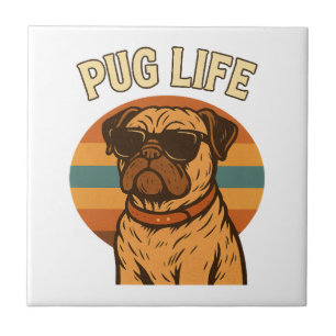 Carreau Vie de Pug