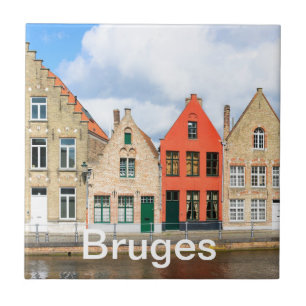 Carreau Vieilles maisons en Bruges, Belgique
