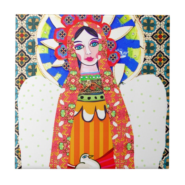 Carreau Vierge de Guadalupe (Devant)