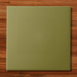 Carreau Vieux Moss vert couleur solide<br><div class="desc">Vieux Moss vert couleur solide</div>