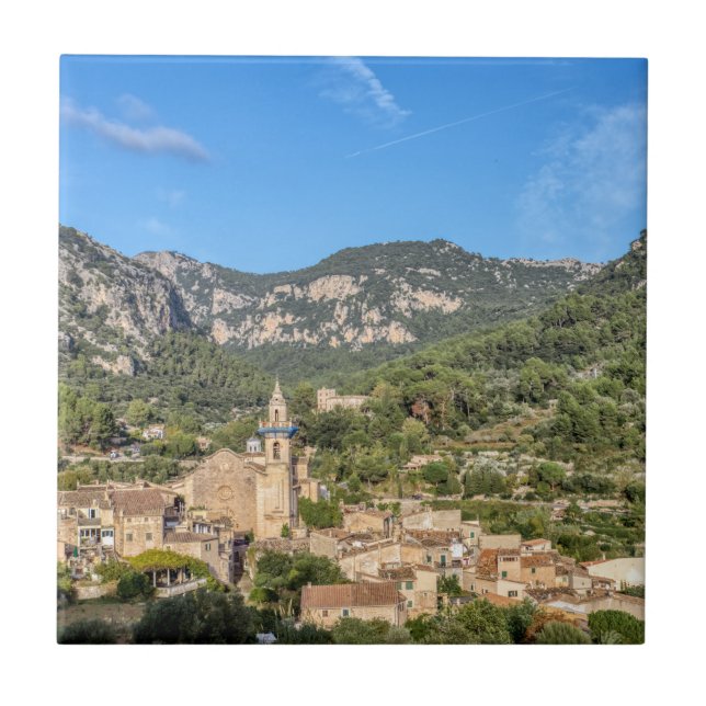 Carreau Vieux village de Valldemossa - Majorque, Espagne (Devant)