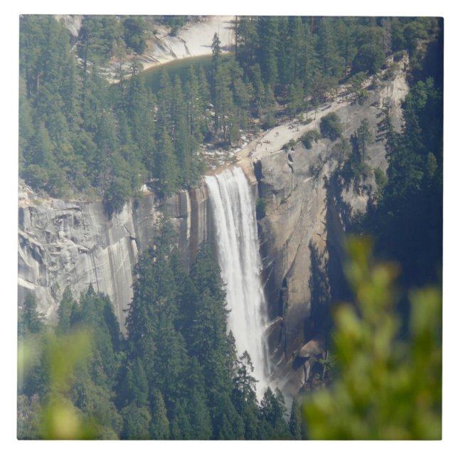 Carreau View of Vernal Falls from Glacier Point (Devant)