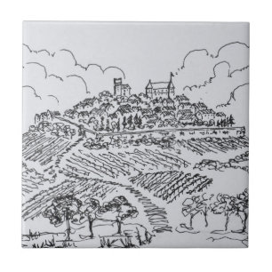 Carreau Vignobles de Sancerre   Vallée de la Loire, France