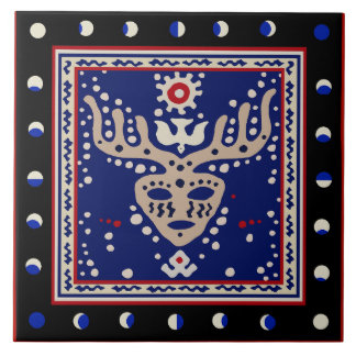 Carreau Viking Celestial Shaman Ceramic Tile