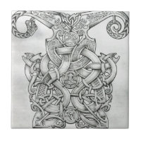 VIKING ET CONCEPTION D'OSEBERG KNOTWORK