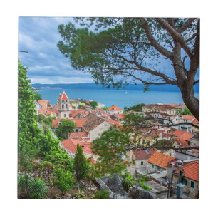 Carreau Ville croate d'Omis