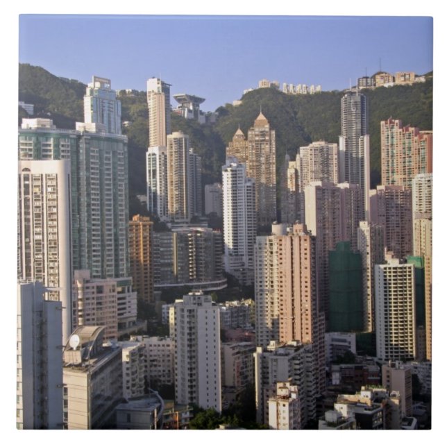 Carreau Ville de Hong Kong, Chine (Devant)