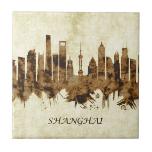 Carreau Ville de Shanghai Chine