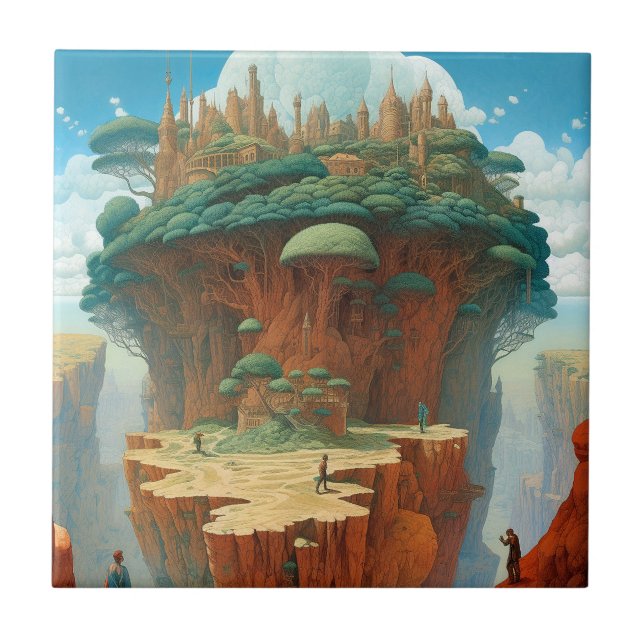 Carreau Ville d'Imaginaire surréaliste (Devant)