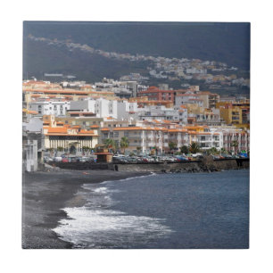 Carreau Ville et plage de Candelaria à Tenerife