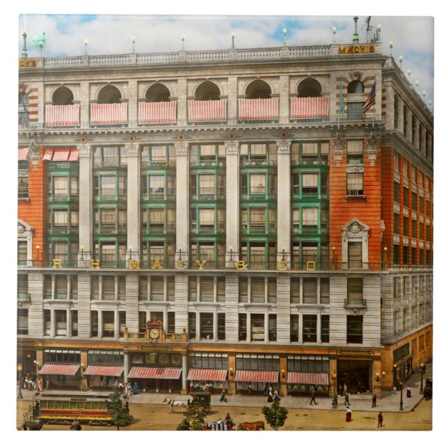 Carreau Ville - NY - Affirmation de style 1905 (Devant)