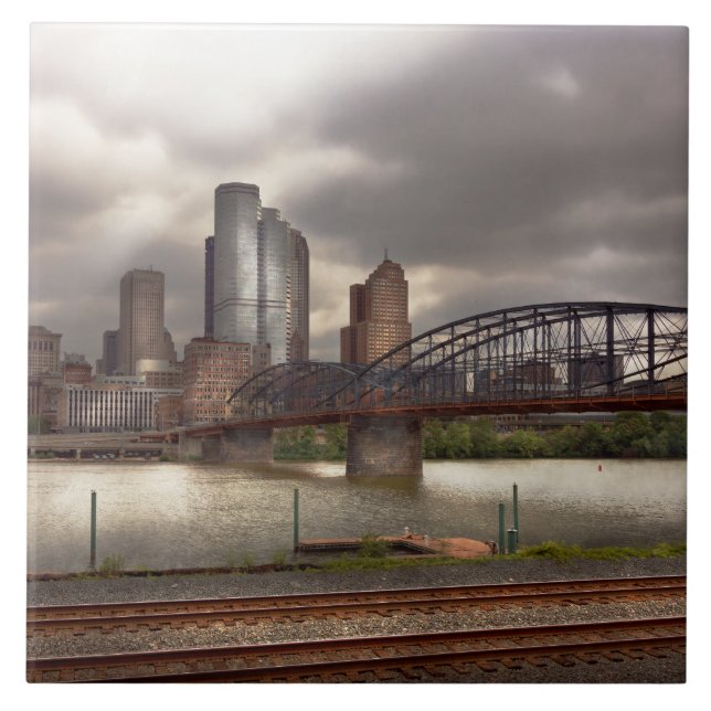 Carreau Ville - Pittsburgh, PA - Pont Smithfield (Devant)