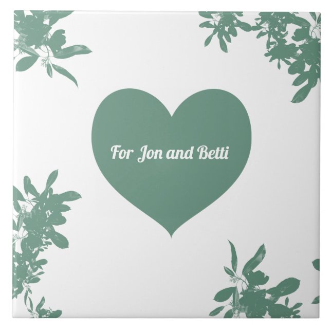 Carreau Vin vert à la menthe (Devant)