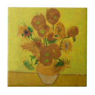 Carreau Vincent Van Gogh 15 Peinture de tournesols