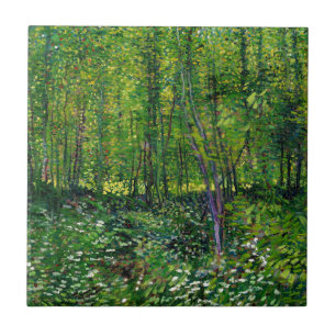 Carreau Vincent Van Gogh Arbres Et Sous-Croissance