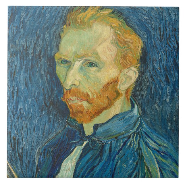 Carreau Vincent van Gogh| Autoportrait, 1889 (Devant)