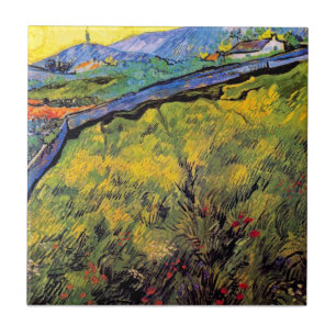 Carreau Vincent Van Gogh - Champ De Blé De Printemps