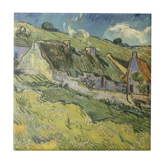 Carreau Vincent van Gogh - Chaumières (Devant)