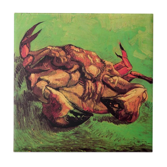 Carreau Vincent Van Gogh - Crabe sur le dos Beaux-Arts (Devant)
